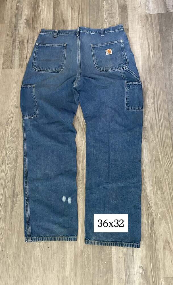 Vintage Carhartt Thrashed Carpenter Jeans